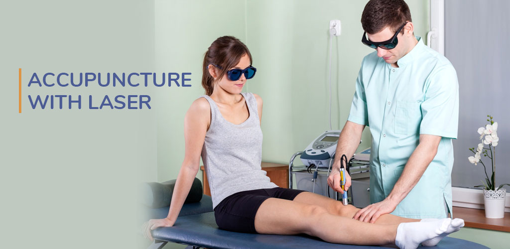 Accupuncture with Laser