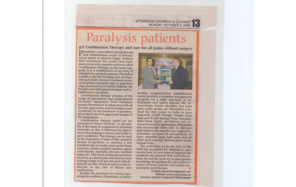 Paralysis & Pain Treatment Center